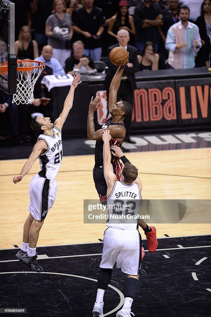 2014 NBA Finals - Miami Heat v San Antonio Spurs