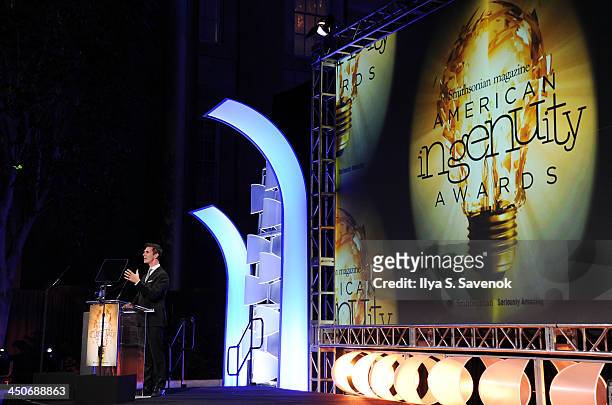 Ari Shapiro speaks during Smithsonian Magazine's 2013 American Ingenuity Awards on November 19, 2013 in Washington, DC.