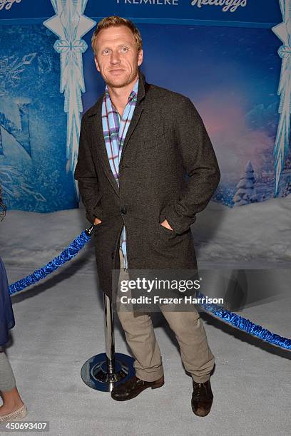 Actor Kevin McKidd attends the premiere of Walt Disney Animation Studios' 'Frozen'at the El Capitan Theatre on November 19, 2013 in Hollywood,...