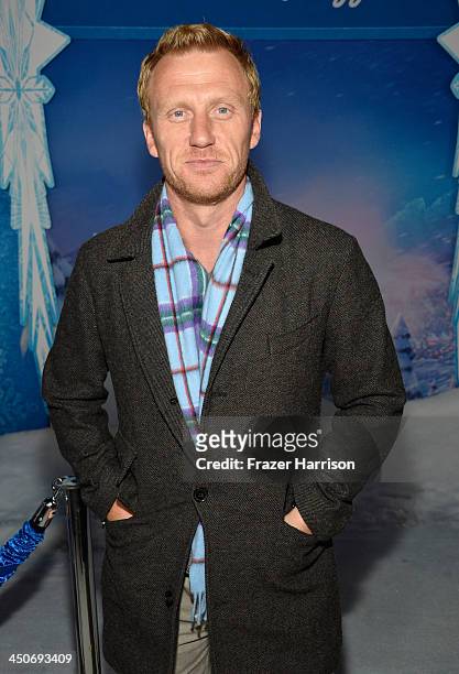 Actor Kevin McKidd attends the premiere of Walt Disney Animation Studios' 'Frozen'at the El Capitan Theatre on November 19, 2013 in Hollywood,...