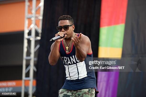 Recording Artist Bobby V performs at the BET Experience Music Matters Concert Series at Baldwin Hill Crenshaw Plaza on June 14, 2014 in Los Angeles,...
