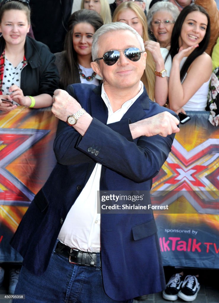 The X Factor Judges Arrive For The Manchester Auditions