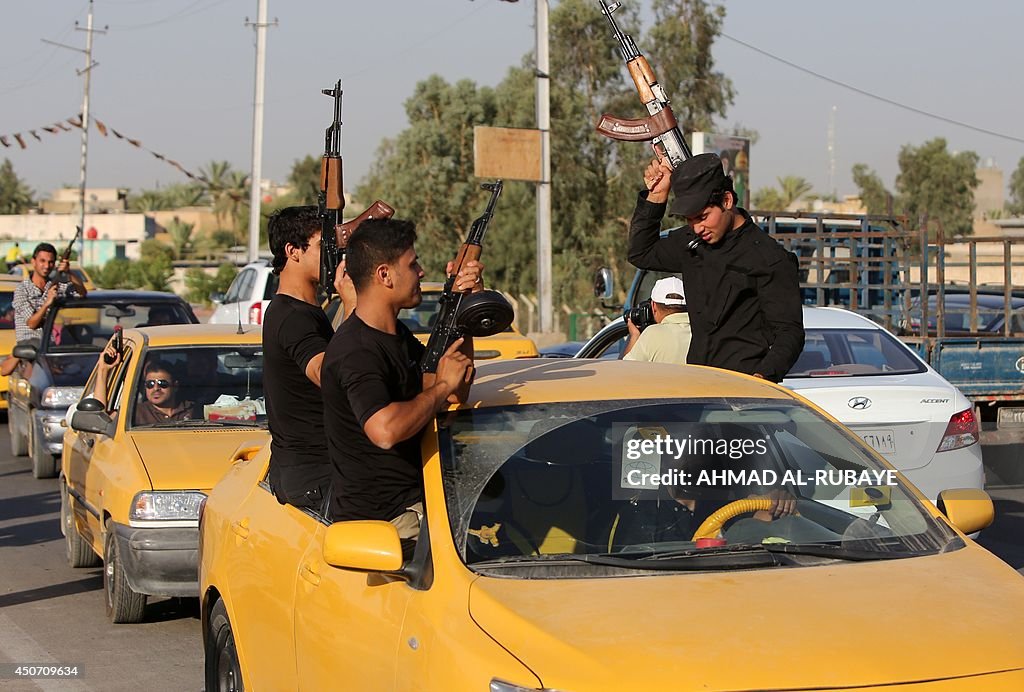 IRAQ-UNREST-VOLUNTEERS