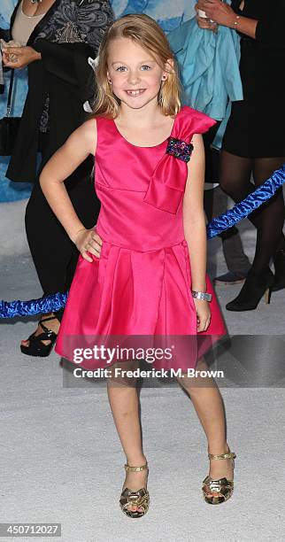 Actress Isabella Cramp attends the Premiere of Walt Disney Animation Studios' "Frozen" at the El Capitan Theatre on November 19, 2013 in Hollywood,...