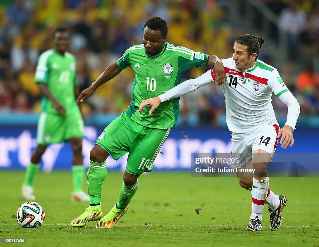 Iran v Nigeria: Group F - 2014 FIFA World Cup Brazil