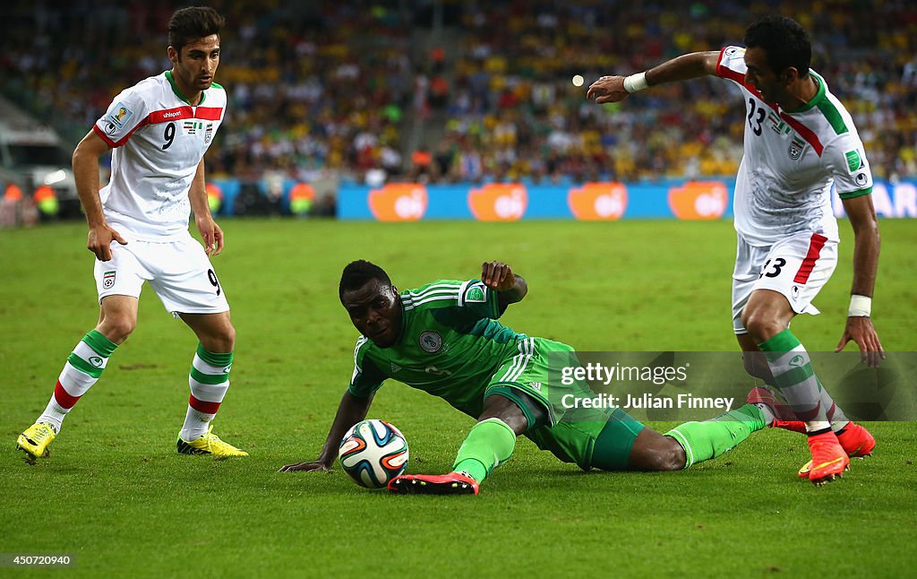 Iran v Nigeria: Group F - 2014 FIFA World Cup Brazil