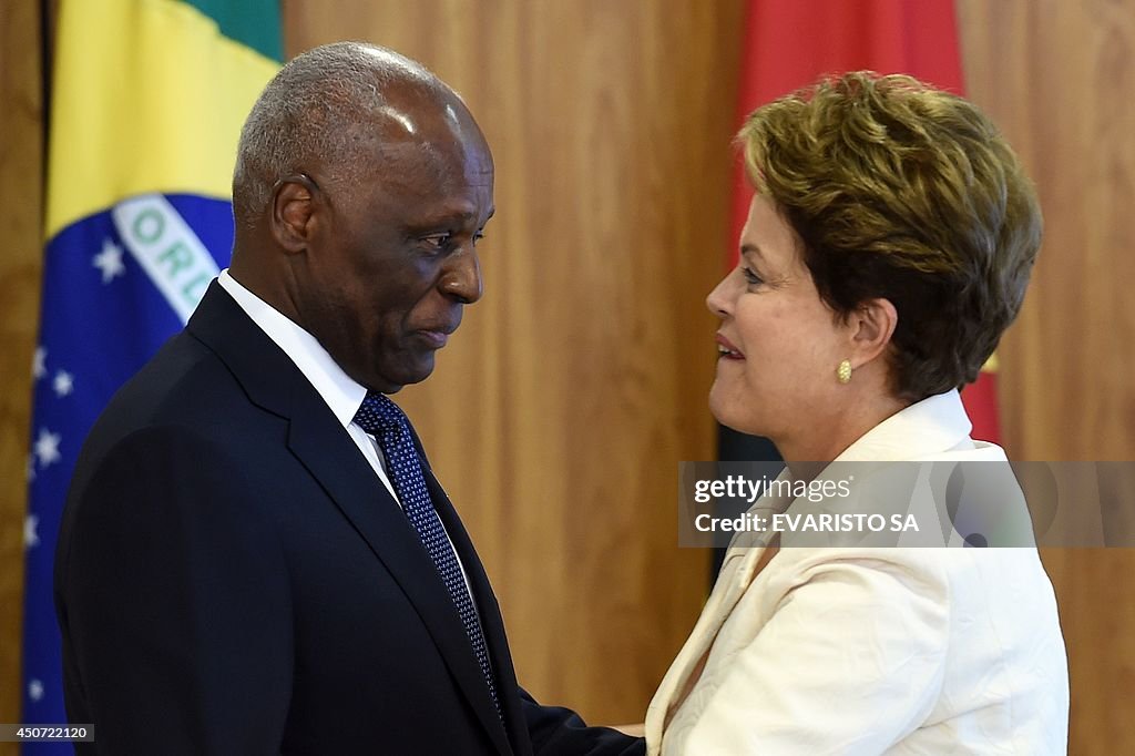 BRAZIL-ANGOLA-ROUSSEFF-SANTOS