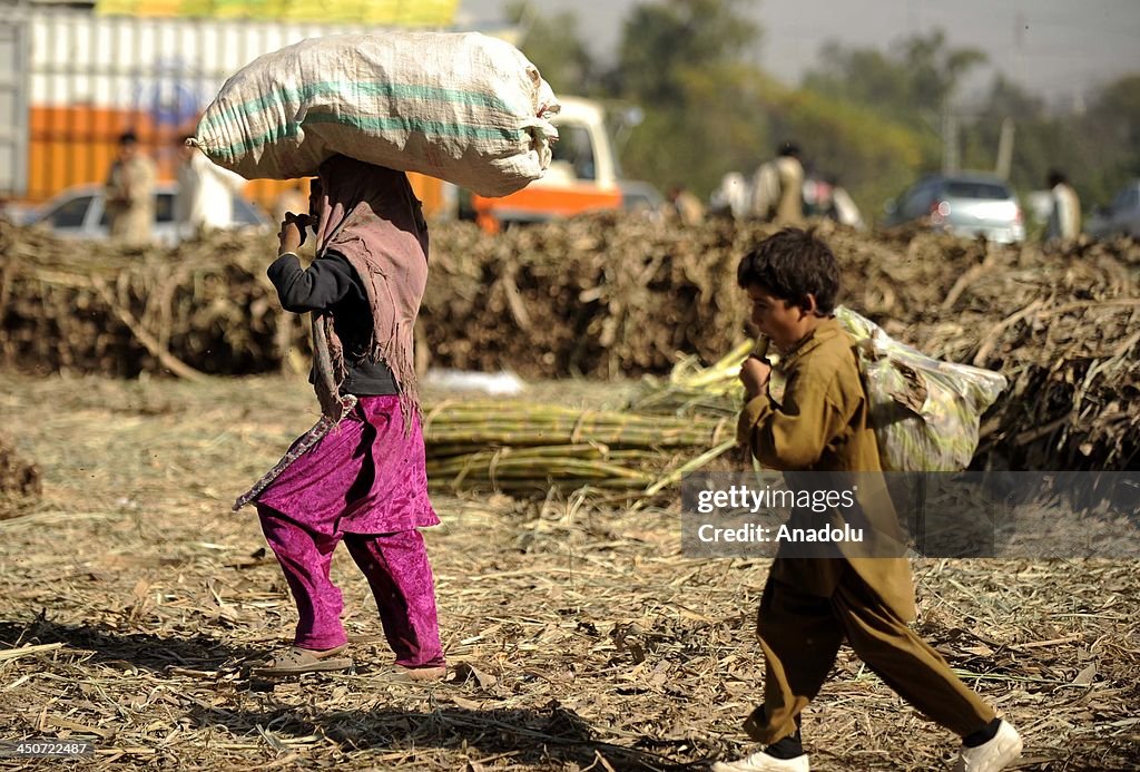 Pakistani children in Universal Children's Day