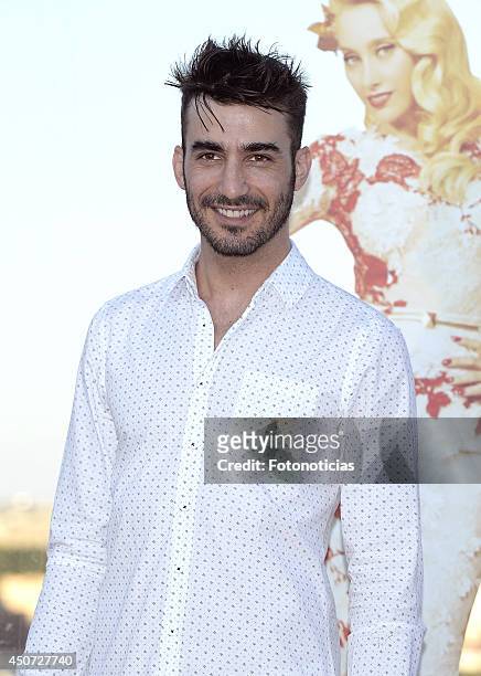 Israel Rodriguez attends Shangay Pride presentation party at ME Hotel on June 16, 2014 in Madrid, Spain.
