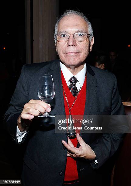 Tequila expert David Ruiz samples Tequila Baron Tequila at the Tequila Baron Launch Party at Butter Restaurant on November 19, 2013 in New York City.