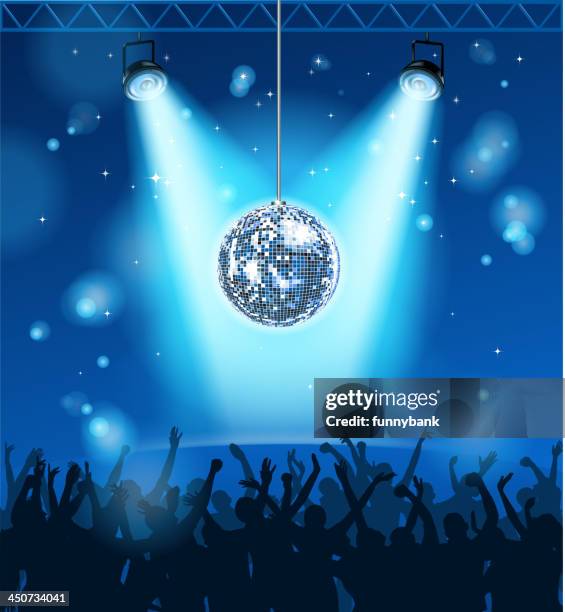 party-spaß - disco tanz stock-grafiken, -clipart, -cartoons und -symbole