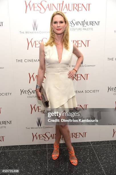 Stephanie March attends The Weinstein Company's "Yves Saint Laurent" premiere hosted by Yves Saint Laurent Couture Palette & The Cinema Society at...