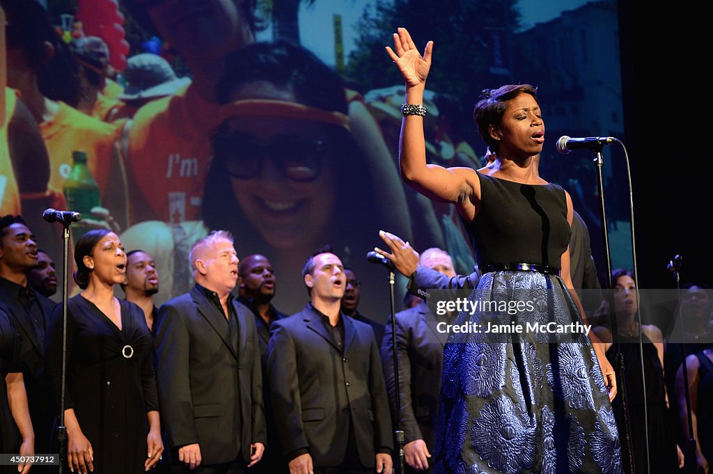 The Trevor Project's 2014 "TrevorLIVE NY" Event - Inside