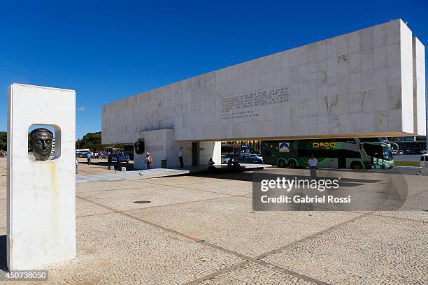 Museu Da Cidade on June 16, 2014in Brasilia, Brazil.