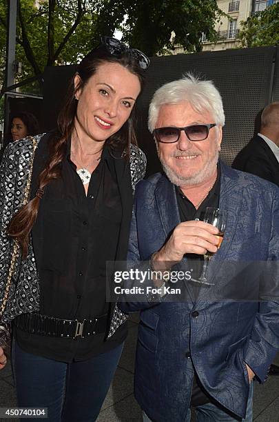 Jill and Marc Cerrone attend the 'Best Of Paris Volume 1' : Launch Cocktail at Fondation Cartier on June 16, 2014 in Paris, France.