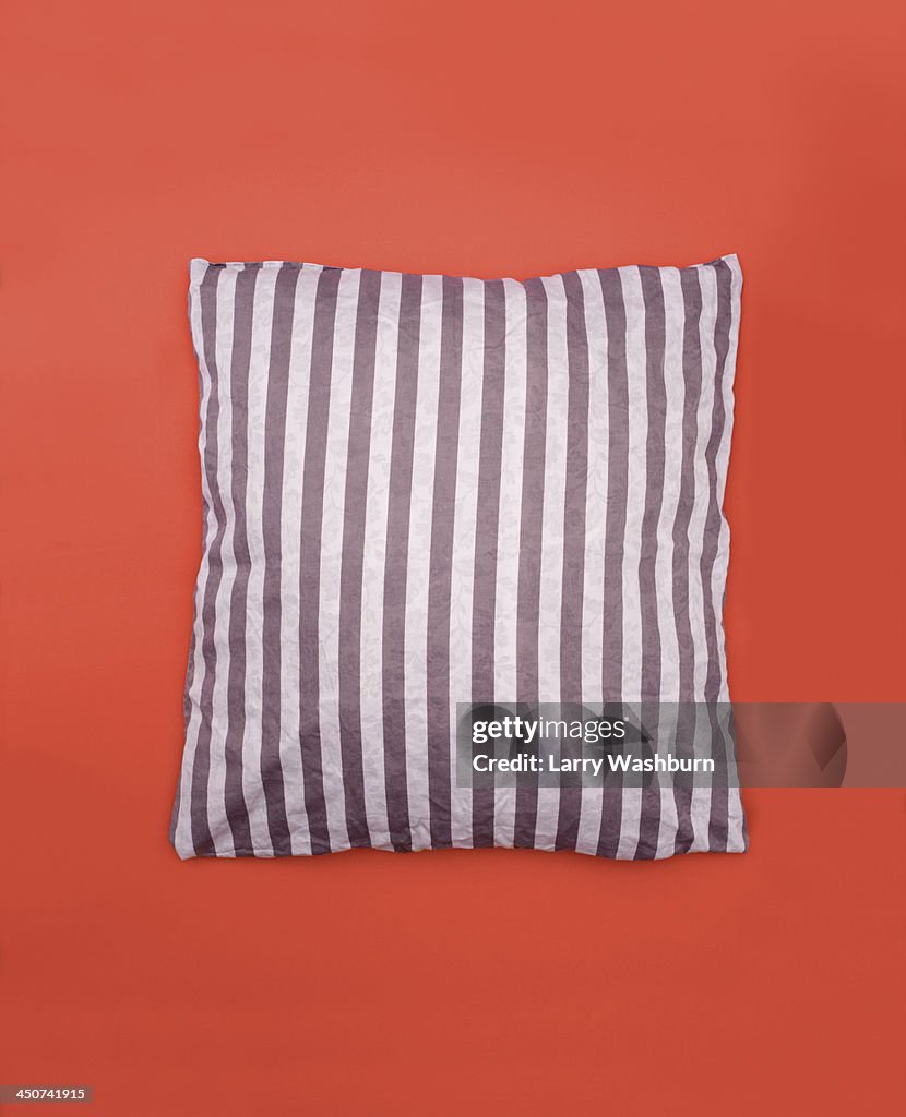 Striped pillow