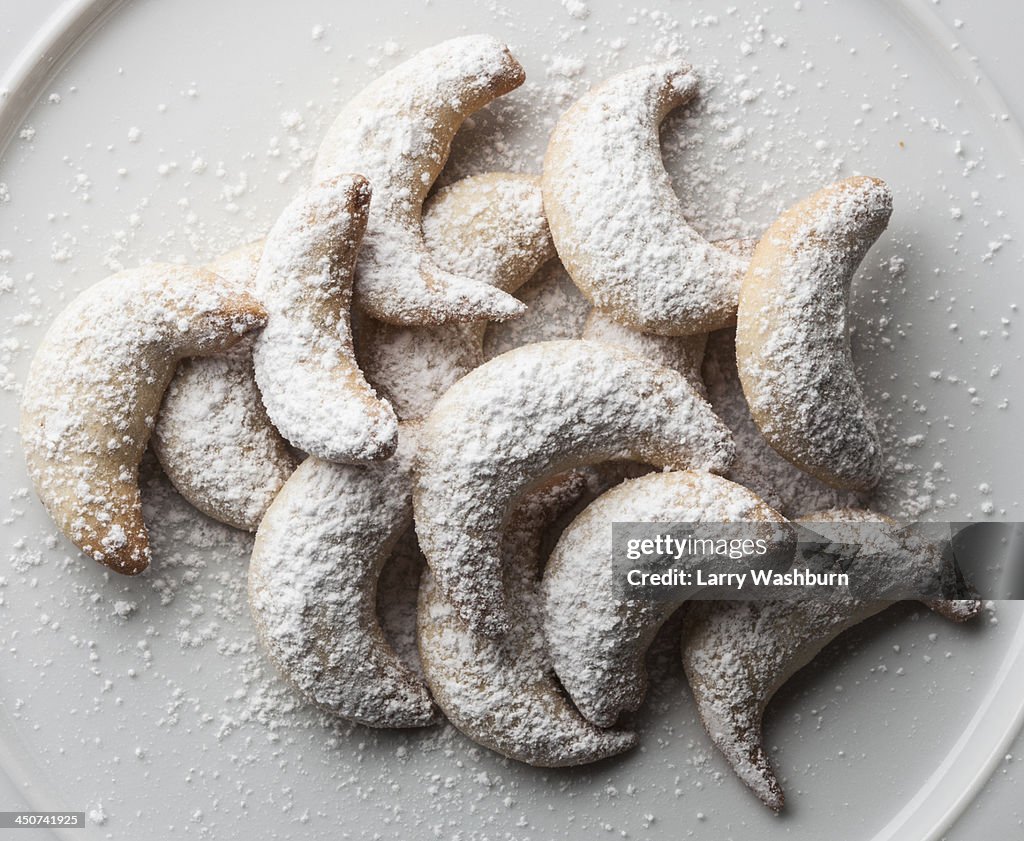 German vanilla biscuits (vanilla kipferl)