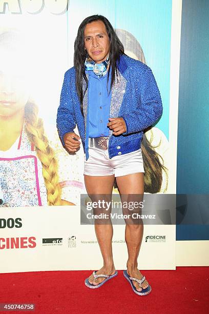 Gerardo Taracena attends the "Volando Bajo" Mexico City premiere at Cinepolis Diana on June 16, 2014 in Mexico City, Mexico.