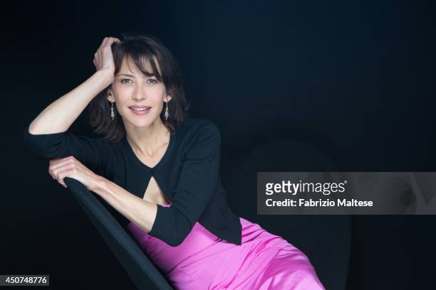 Actor Sophie Marceau is photographed in Cannes, France.