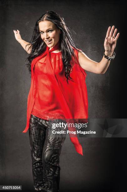 Portrait of Finnish singer-songwriter Tarja Turunen, taken on June 12, 2013. Turunen is best known as a former vocalist with symphonic metal group...
