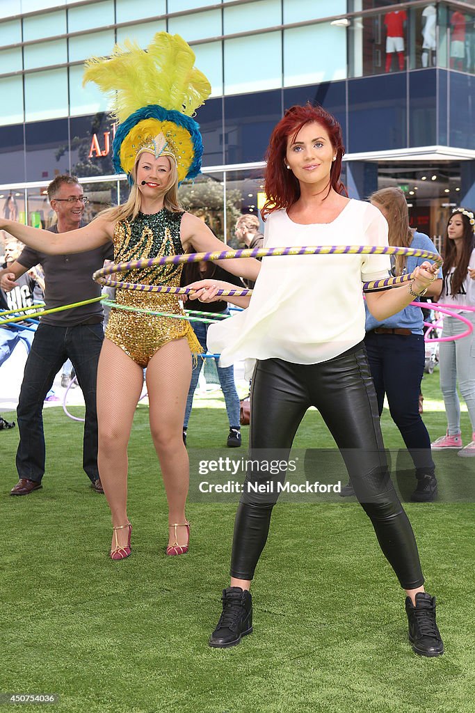 Amy Childs Launches Big Dance Classes At Westfield Stratford City