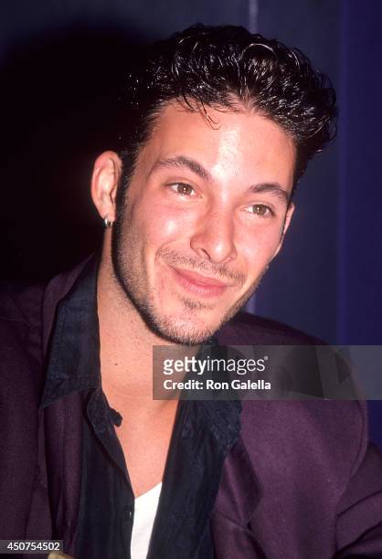 Actor Noah Hathaway attends the 13th Annual Video Software Dealers Association Convention and Expo on July 25, 1994 at the Las Vegas Convention...