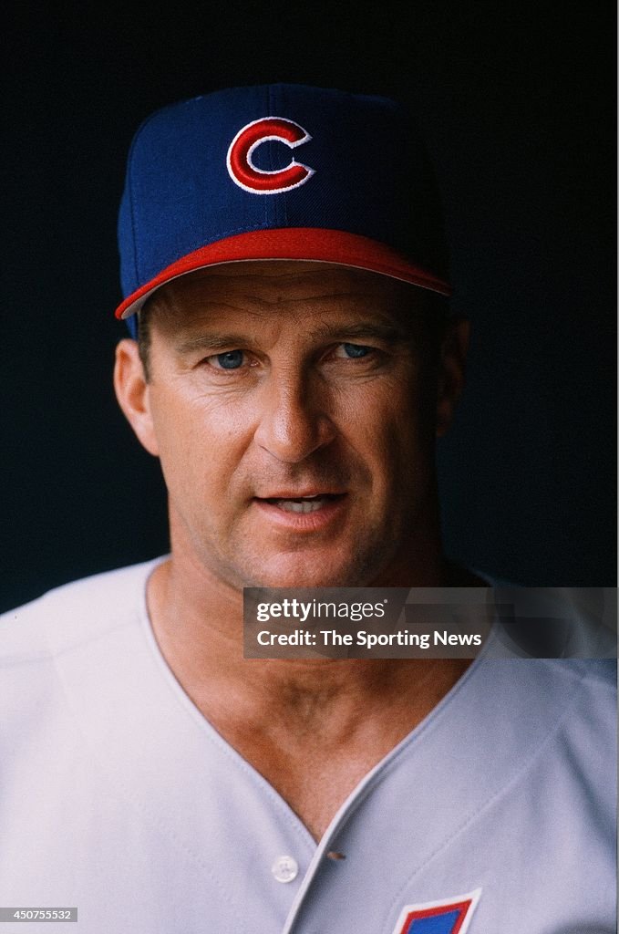 James Riggleman Jim Riggleman of the Chicago Cubs looks on against the St. Louis ...