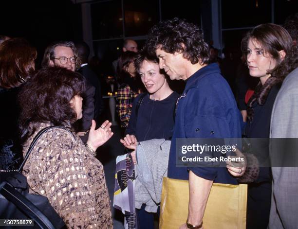 Lou Reed Wife 386 Lou Reed Laurie Anderson Photos & High Res Pictures - Getty Images