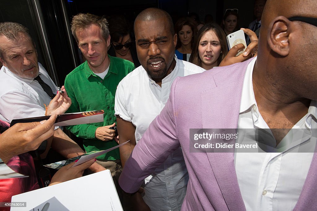 Kanye West At the 2014 Cannes Lions