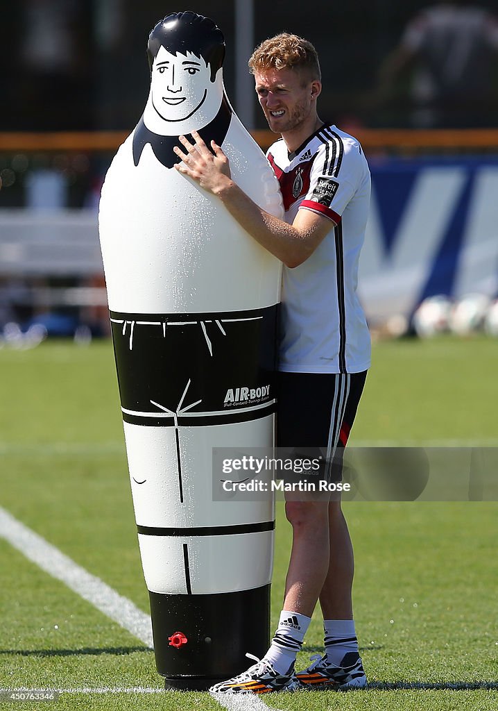 Germany Training & Press Conference - 2014 FIFA World Cup Brazil