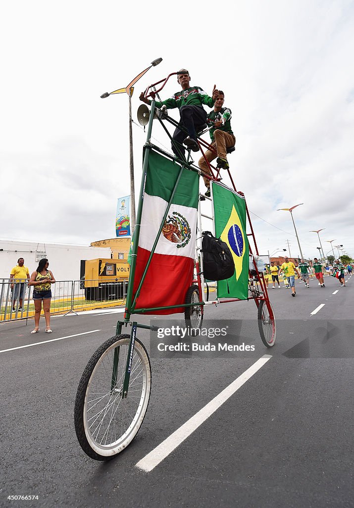 Brazil v Mexico: Group A - 2014 FIFA World Cup Brazil