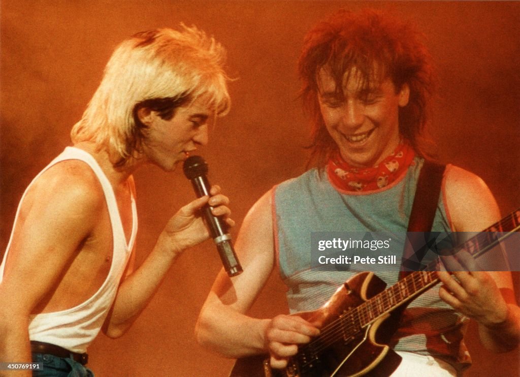 Kajagoogoo Perform At Hammersmith Odeon In 1983