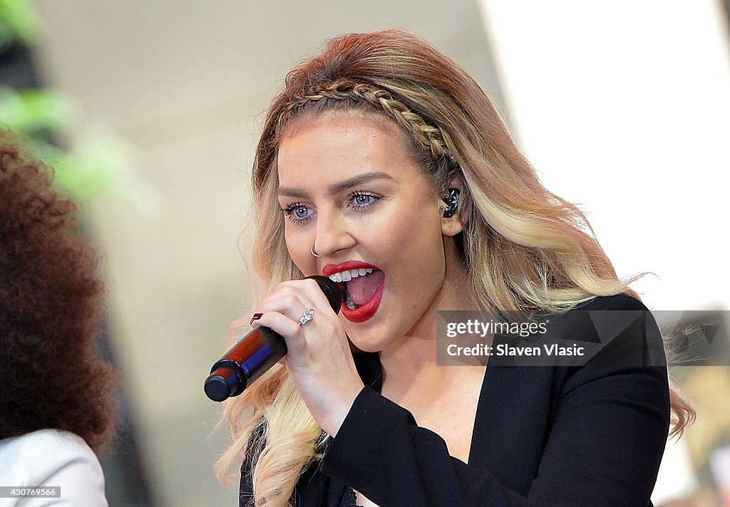 Little Mix Performs On NBC's "Today"