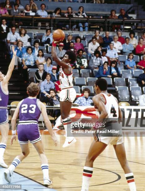 San Diego State Tony Gwynn in action, shot vs Grand Canyon University at San Diego Sports Arena. San Diego, CA 2/23/1980 CREDIT: Peter Read Miller