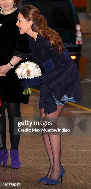Catherine, Duchess of Cambridge attends the Place2Be Forum at the offices of Clifford Chance, Canary Wharf on November 20, 2013 in London, England.