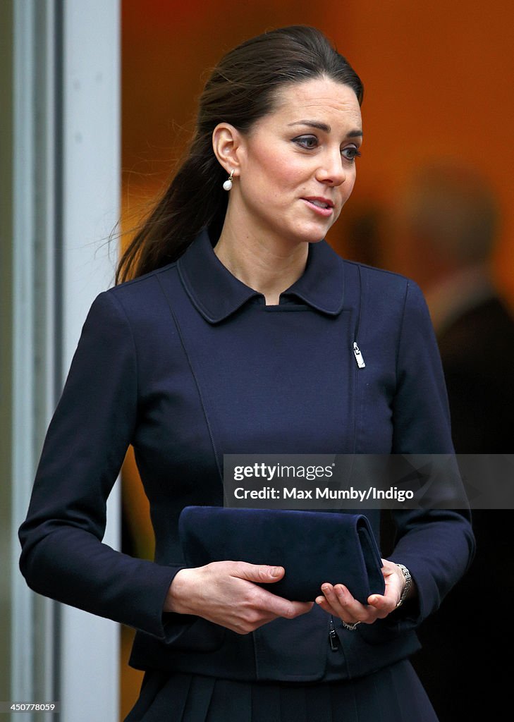 The Duchess Of Cambridge Attends Place2Be Forum