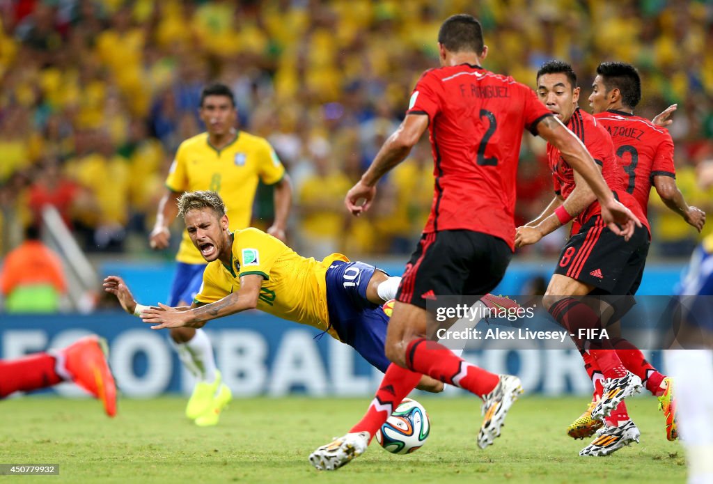 Brazil v Mexico: Group A - 2014 FIFA World Cup Brazil