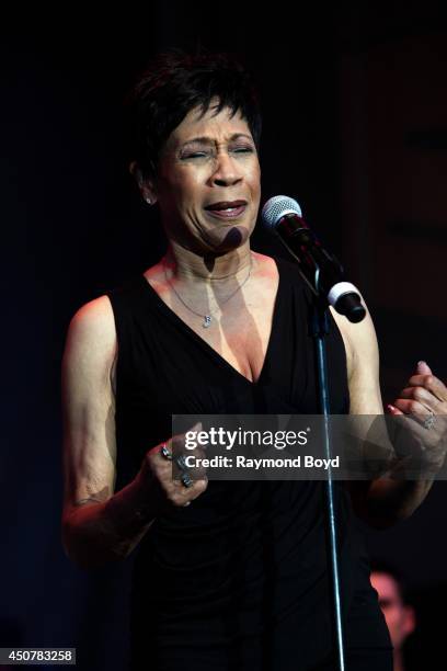 Singer Bettye LaVette performs on the Petrillo Music Shell during the 31st Annual Chicago Blues Festival on June 14, 2014 in Chicago, Illinois.