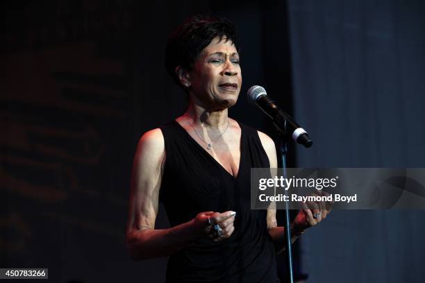 Singer Bettye LaVette performs on the Petrillo Music Shell during the 31st Annual Chicago Blues Festival on June 14, 2014 in Chicago, Illinois.