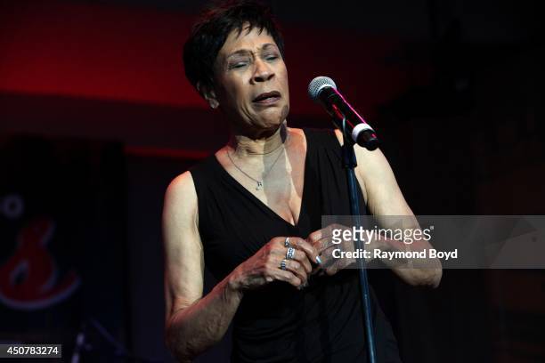 Singer Bettye LaVette performs on the Petrillo Music Shell during the 31st Annual Chicago Blues Festival on June 14, 2014 in Chicago, Illinois.