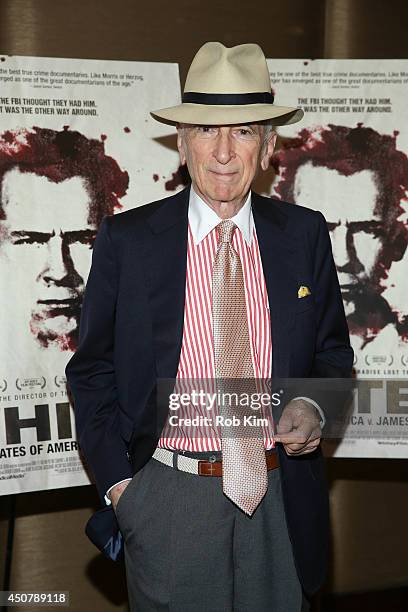 Gay Talese attends the "Whitey:United States Of America V. James J. Bulger" premiere at Dolby 88 Theater on June 17, 2014 in New York City.