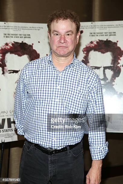 Robert Wuhl attends the "Whitey:United States Of America V. James J. Bulger" premiere at Dolby 88 Theater on June 17, 2014 in New York City.