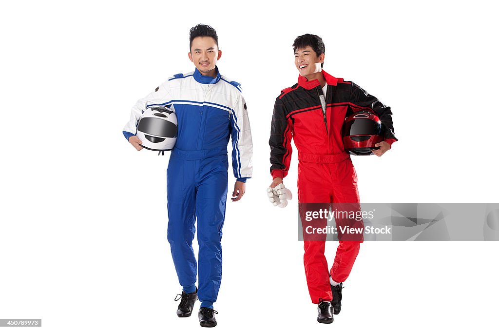 Young race car driver