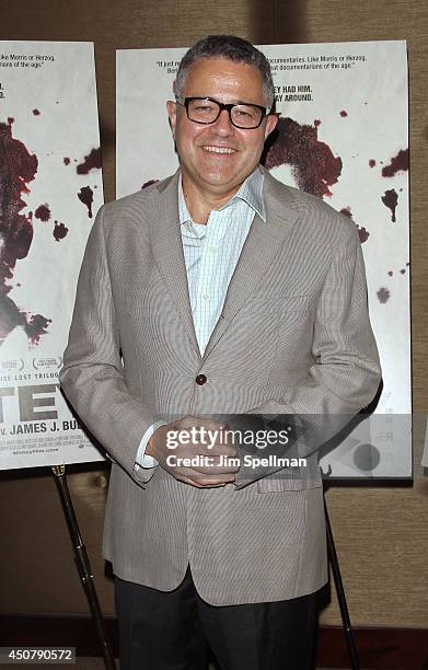 Lawyer/legal analyst Jeffrey Toobin attends the "Whitey:United States Of America V. James J. Bulger" New York premiere at Dolby 88 Theater on June...