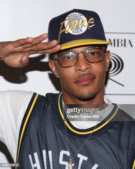 Ti Rapper Braves Rapper T.I. attends T.I.'s