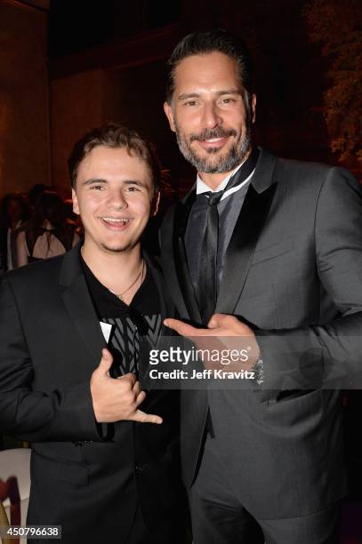 Prince Michael Jackson and actor Joe Manganiello attend HBO "True Blood" season 7 premiere after party at Hollywood Roosevelt Hotel on June 17, 2014...