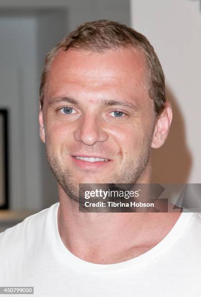 Macy's welcomes LA Kings champion Marian Gaborik at Macy's in Sherman Oaks on June 17, 2014 in Sherman Oaks, California.