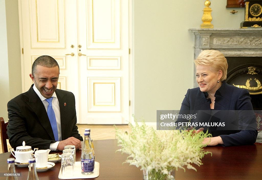 LITHUANIA-EMIRATES-POLITICS-DIPLOMACY