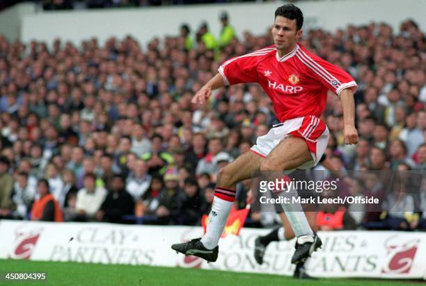September 1991 English Football League Division One, Tottenham Hotspur v Manchester United, Ryan Giggs of United.