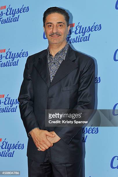 Simon Abkarian attends Day 6 of the Champs Elysees Film Festival on June 17, 2014 in Paris, France.
